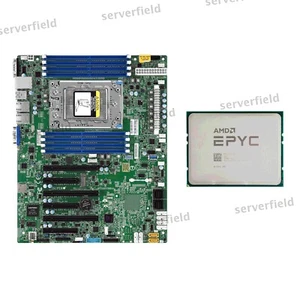1x Supermicro H11SSL-i Motherboard + 1x AMD EPYC 7551P CPU 32 Cores 2.0GHz SP3 - Zdjęcie 1 z 5
