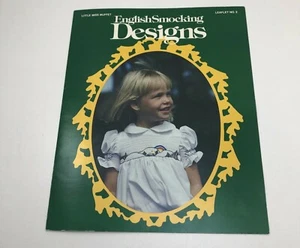 VTG 1970s Little Miss Muffet Designer Pattern English SMOCKING Farm & Mountain - Picture 1 of 4