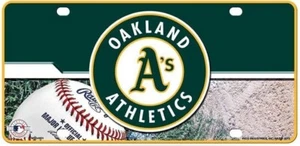 Oakland Athletics / Oakland A's MLB License Plate - Officially Licensed NEW - Picture 1 of 1