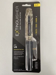 Extinguisher Deer Call Camo with DVD Instructional Hunting Buck Lure Grunt 740 - Picture 1 of 3