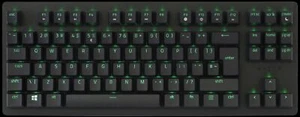 Ersatz Schlüsselkappen für Razer Huntsman Tournament Edition - schwarz - Bild 1 von 1
