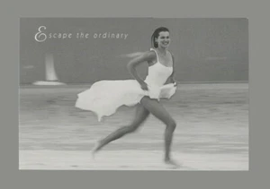 Carte publicitaire format carte postale + patch -  Calvin Klein recto verso - Picture 1 of 2