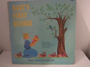 Baby First Record "Songs to Hush the Little One" By Peter Rabbit Vinyl LP Record - Imagen 1 de 4