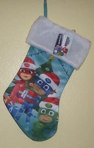 PJ Masks Christmas Stocking 13" Teal NWT - Picture 1 of 2