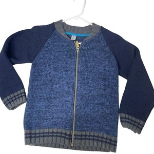 Carter’s gray heavy zip up sweater size 7 - Picture 1 of 3