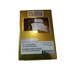 Global Beauty Care GOLD OR GEL FACE MASK 1.7 oz (50ml) Anti-Aging w/Applicator