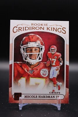 Mecole Hardman Jr., Kansas City Chiefs, 2019 Donruss Gridiron Kings, RC, #RGK-15 - Image 1 of 2