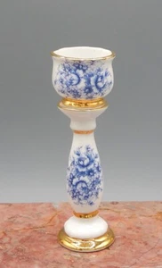 Rachel Munday Artisan Porcelain Pedestal & Planter Dollhouse Miniature 1:12 - Picture 1 of 10