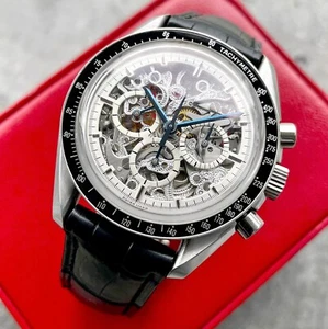 1994 Omega Speedmaster Apollo XI 25TH Platinum Skeleton 3096.30 - 50 Pieces Made - Picture 1 of 11
