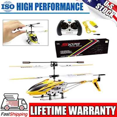 Syma S107G Mini RC Helicopter 3.5CH Metal Remote Control Helicopter Gift For Kid - Image 1 of 4