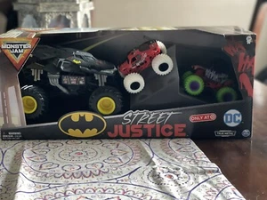Monster Jam 2021 Street Justice 1:24 Monster Truck Batman Target Exclusive Pack - Picture 1 of 2