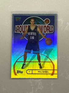 2002-03 Topps Pau Gasol Around the World #AW3 Grizzlies RARE! - Imagen 1 de 2