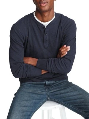 Rag and Bone - Men - Henley - Classic - Deep Navy - XXL - Brand New - Image 1 of 4