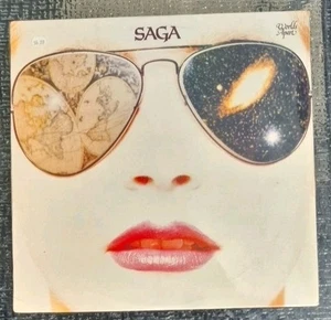 Saga~Worlds Apart LP~OG FIRST PRESSING~NEW SEALED 1982 POTRAIT RECORDS~FR 38246 - Picture 1 of 2