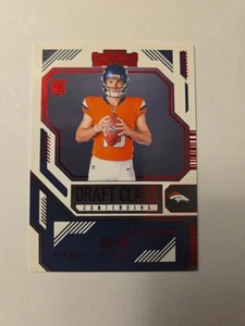 2024 Panini Contenders - Draft Class Contenders Bo Nix #23 Rosso (RC) - Foto 1 di 4