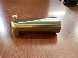 NUEVO Caño para bañera Moen 3853BN 7” con desviador ajuste deslizante níquel cepillado B289 - Imagen 1 de 4