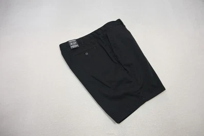 Nautica Classic Deck Khaki Chino Shorts Black Flat 8.5" INS Mens Size 44 NWT - Image 1 of 4