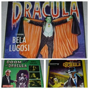 Three (3) DRACULA HOME MOVIES - Super 8 In Boxes - Picture 1 of 11