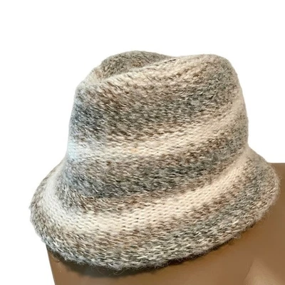 Sombrero de fieltro de invierno Fedora clásico mezcla de lana A3 4213 Foto 1 de 4