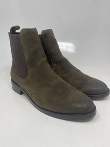 Thursday Boot Co. Botas de gamuza marrón talla 9.5 Chelsea Pull On para mujer - Imagen 1 de 10
