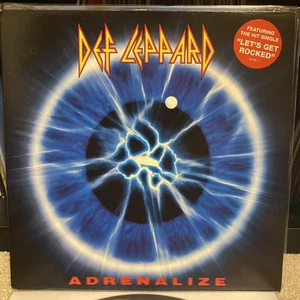 DEF LEPPARD Adrenalize LP Vinyl 1992 EU/UK 1st Press 1992 w/OIS Rare - Picture 1 of 8