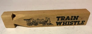 Wooden Choo-Choo Train Whistle Working 7.5" - Picture 1 of 3