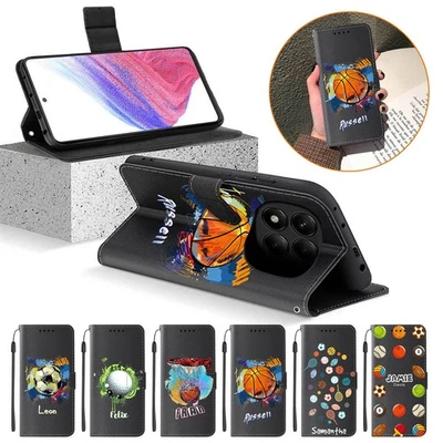 Personalised Phone Case For Xiaomi Redmi Note 14 Pro 13 12 11 10 Leather Cover - Image 1 of 4