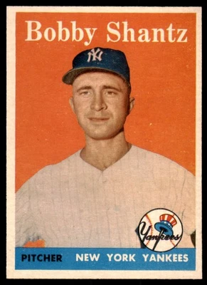 1958 Topps Set Break Bobby Shantz #419 NM-MT or BETTER - Image 1 of 2