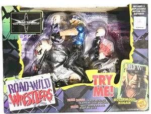 Hulk Hogan 1999 ToyBiz Road Wild Wrestlers Action Figure WCW - Picture 1 of 6
