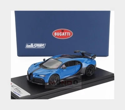 1:43 LOOKSMART Bugatti Chiron Pur Sport #16 2020 Agile Blue Black LS520A - Photo 1/2