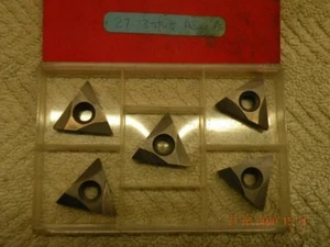 x5 Gem Cut 27 3.0 Stub ACME P30 Carbide inserts threading new - Picture 1 of 1