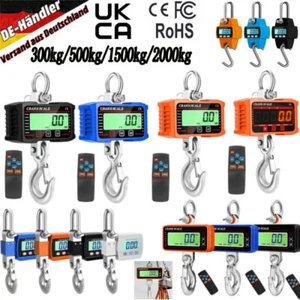 Crane Scales Train Scales Hanging Scales Game Scales Industrial Scales LCD Digital 300 kg-2000 kg. - Picture 1 of 132