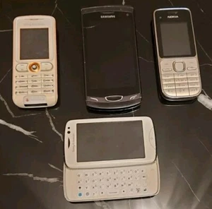 4 Alte Handys, Samsung Sony Konvukt #3 - Zdjęcie 1 z 2
