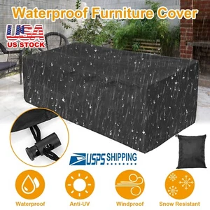 Outdoor Furniture Cover Patio Protector Garden Rain Cover Dustproof Waterproof - Picture 1 of 16