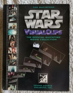 Star Wars Visual Clips for Macintosh - on 12 Mac 3.5" disks - Sound Source - Zdjęcie 1 z 4