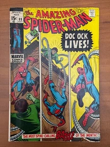 AMAZING SPIDER-MAN Marvel Comic No. 89 Oct 1970 Doc Oak Doctor Octopus App. VG+ - Picture 1 of 5