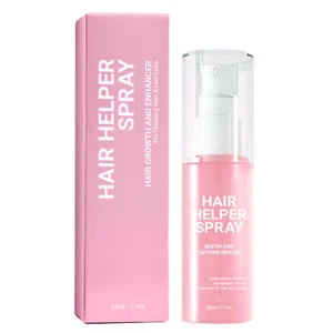 Spray Hair Helper - Suero para el crecimiento del cabello de 50 ml con biotina y aceite de ricino - Imagen 1 de 12