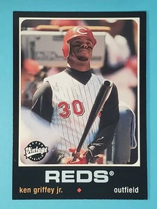 Ken Griffey Jr Cincinnati Reds #253 2002 Upper Deck vintage ⚾ - Imagen 1 de 2