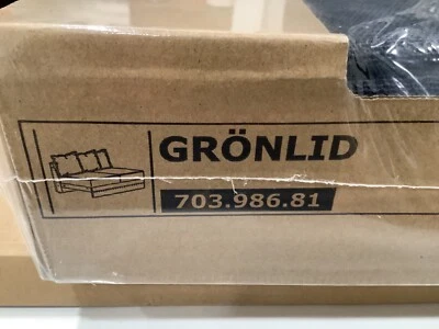 IKEA Gronlid FUNDA FUNDA PARA 2 PLAZAS SECCIÓN SOFÁ DE DOS PLAZAS Sporda gris oscuro Foto 1 de 4