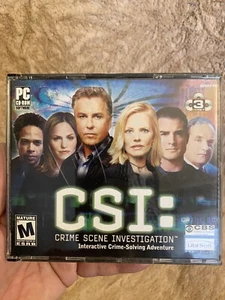CSI Crime Scene Investigation Interactive Crime-Solving Adventure 3 CD-ROM 2003 - Picture 1 of 9