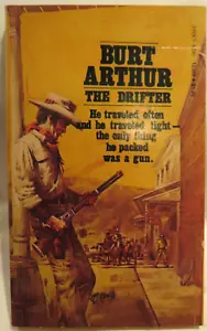 Rare Paperback - The Drifter by Burt Arthur-Illustrator Howard Nostrand 1955 - Foto 1 di 10