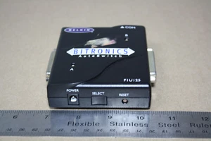 Belkin Model F1U125 Bitronics 2-Port Parallel Auto Switch 9V, 500MA - Picture 1 of 4