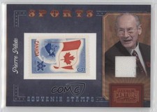 2010 Century Collection Souvenir Stamps Sports Version 1 Materials Pierre Pilote