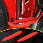 2Pcs Car Door Limiting Strap Rope Red for Jeep Wrangler YJ CJ TJ JK Accessories