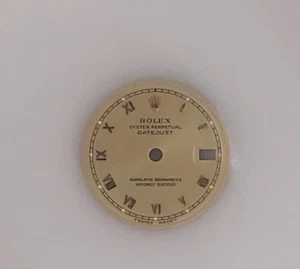 Rolex Datejust genuino 26 mm esfera de oro, números romanos de oro (39) - Imagen 1 de 2