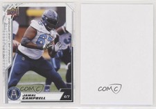 2020 Upper Deck CFL Blank Back Jamal Campbell #103