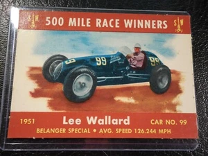 1954 Stark Wetzel Meats and Wieners Indy Indianapolis 500 Lee Wallard 1951 - Picture 1 of 2