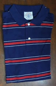 VTG 1970s Cape Isle Knitters Short Sleeve Polo Shirt Mens 100%Cotton Lg Designer - Picture 1 of 9