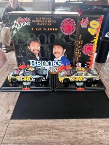 1:24 scale Brooks and Dunn Race car set of 2 1 of 3,000 - Picture 1 of 3