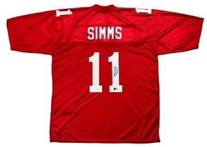 Phil Simms Signed New York Giants Reebok Jersey (Beckett) - Picture 1 of 7